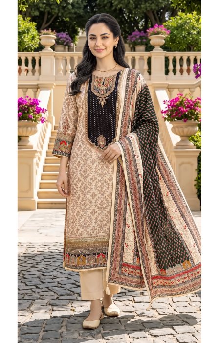 Kt 416 A To E By Shree Viscose Muslin Pakistani Salwar Suits